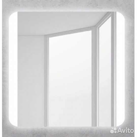 Зеркало BelBagno 70 spc-cez-700-700-led-btn Хром