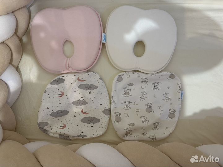 Подушка бабочка для новорожденных