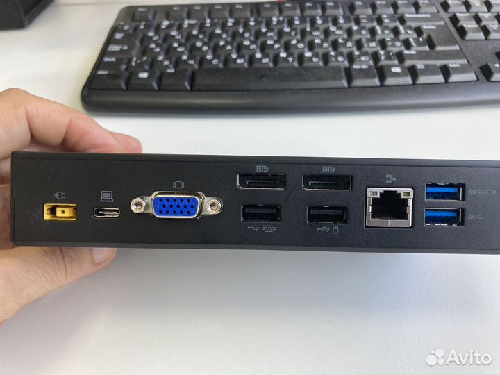 Док станция lenovo thinkpad usb c dock