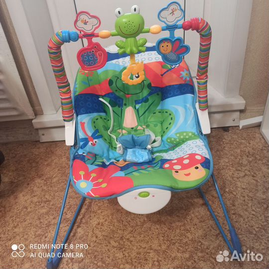 Шезлонг детский