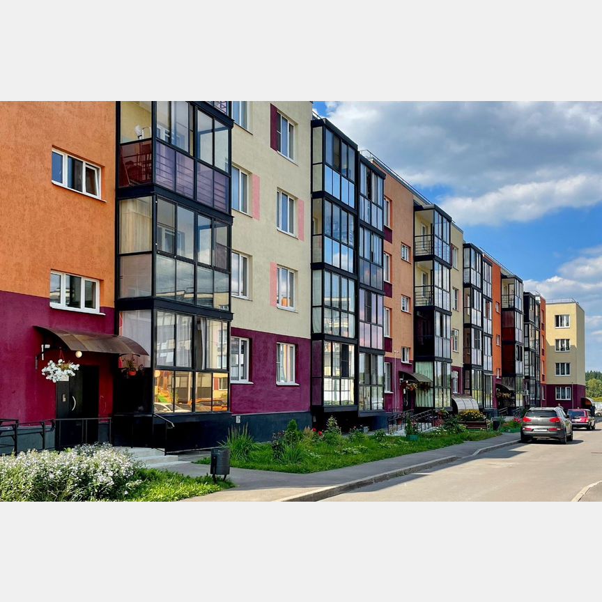 2-к. квартира, 61,7 м², 4/4 эт.