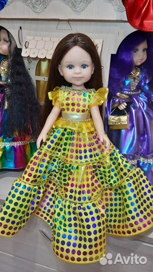 Кукла Клео рапунцель от Паола рейна