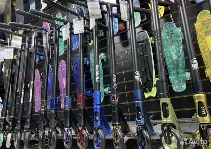 Трюковые самокаты новые. ассортимент