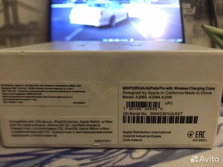 AirPods PRO 2020 оригинал
