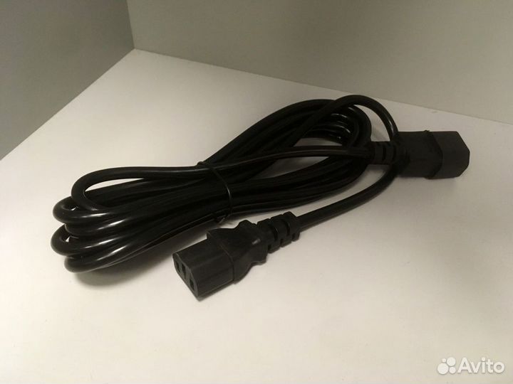 Кабель питания 3-pin пк 220V 3м ибп 5bites PC107-3