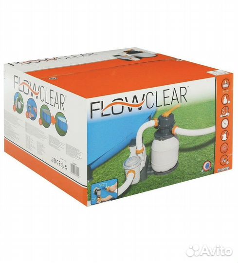 Песочный фильтр для бассейна