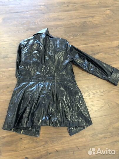 Кожаная куртка утеплен