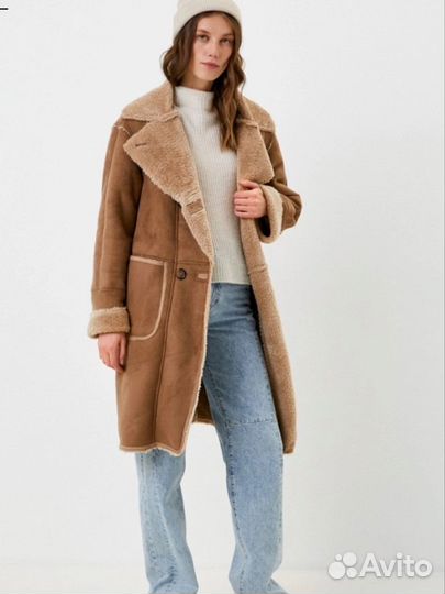 Дубленка искуственная Electrastyle новая 42,50 рр