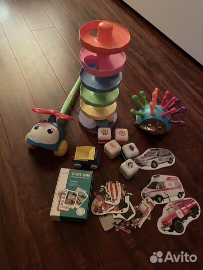 Игрушки пакетом 1-3 года