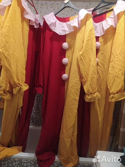 Костюм клоуна взрослый