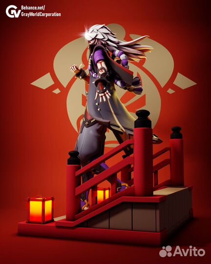 Фигурка Itto Genshin Impact (Итто Геншин Импакт)