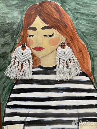 Украшения с стиле бохо. Макраме украшения