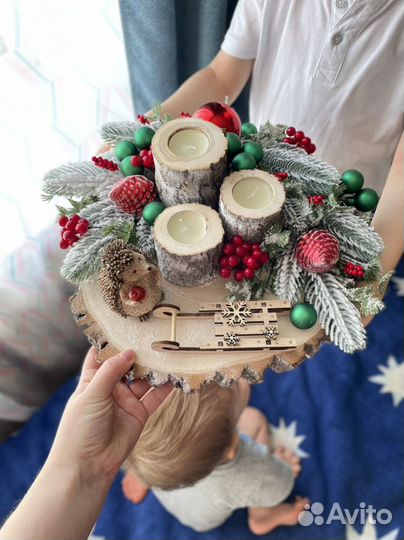 Новогодний Подсвечник