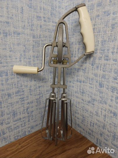 Миксер ручной СССР, алюминий и нержавейка