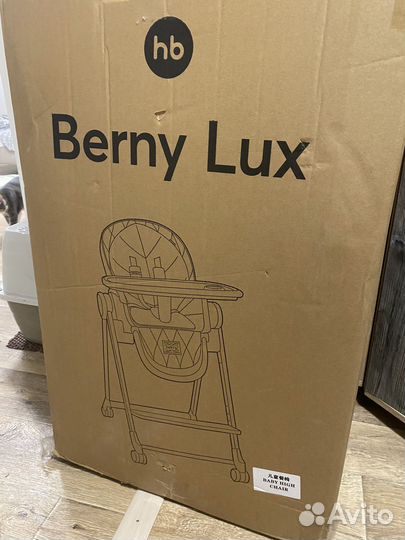 Новый Стульчик для кормления Happy baby berny lux