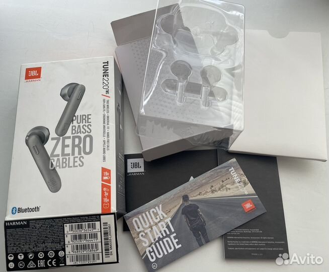 Беспроводные наушники JBL tune220TWS