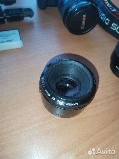 Фотоаппарат Canon 600d, большой комплект