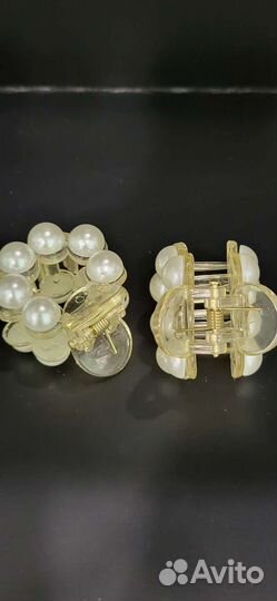 Комплект заколок крабиков для волос