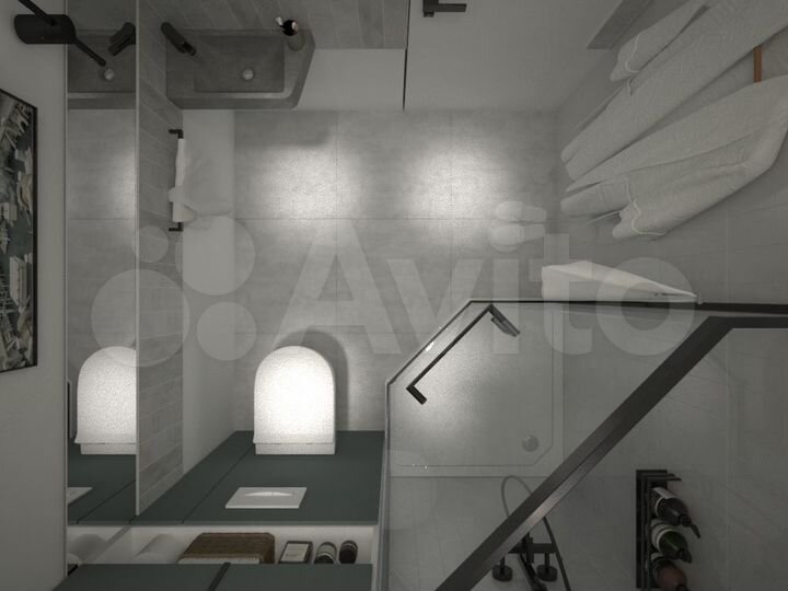 Апартаменты-студия, 24,9 м², 2/3 эт.