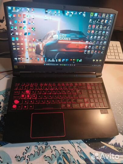 Игровой ноутбук acer nitro 5 (gtx1650ti/ryzen 5)