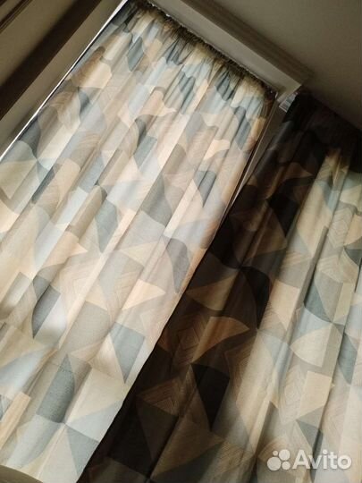 Шторы готовые новые 190*265