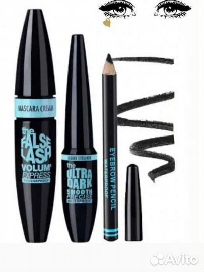 Косметический набор.Тушь для ресниц