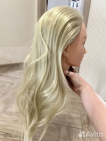 Парик из натуральных волос бу