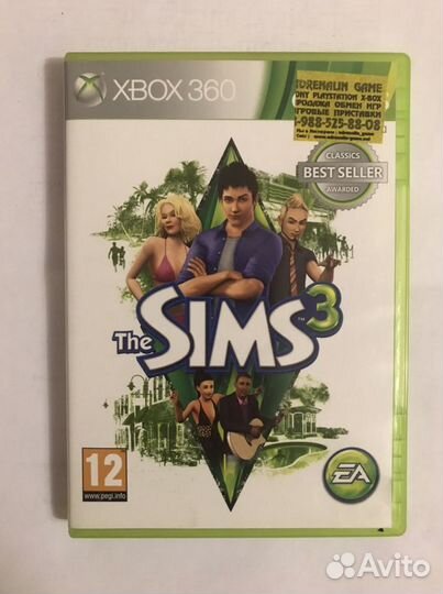 Игра на xbox 360 sims 3