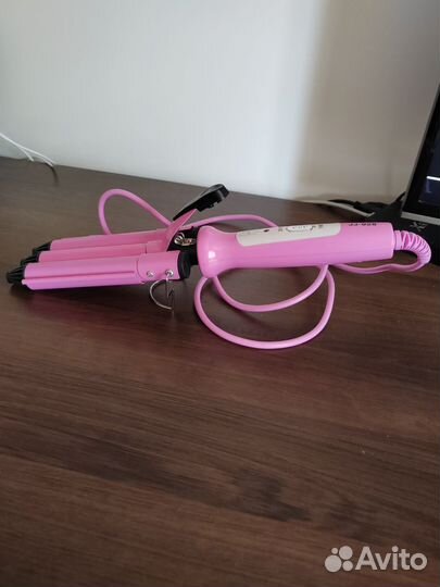 Тройная плойка для создания волн