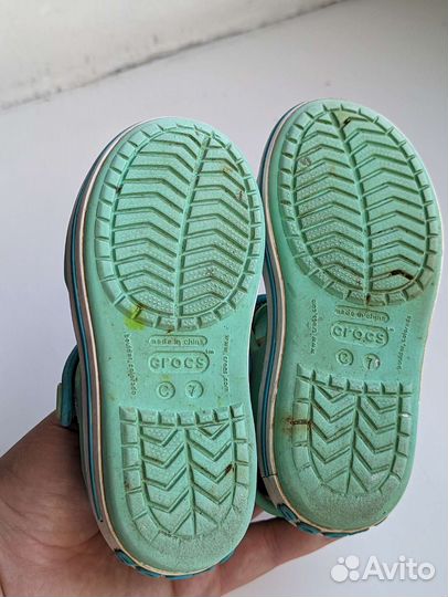 Сандали crocs c7 24