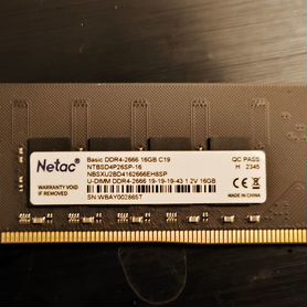 Netac ddr4 16gb 2666mhz