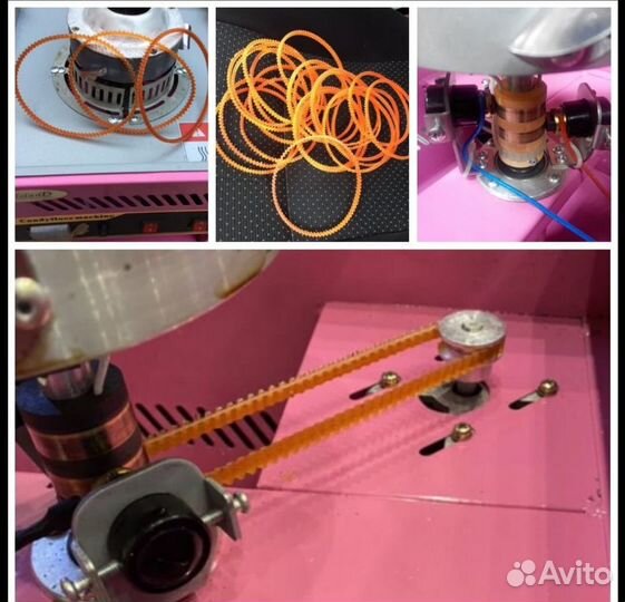 Ремни для аппаратов сахарной ваты от