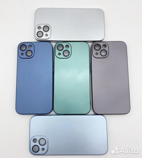 Чехол iPhone со стеклом камеры