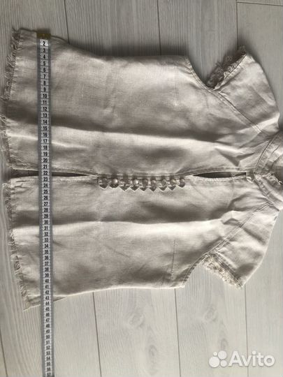 Блузка женская лен 44