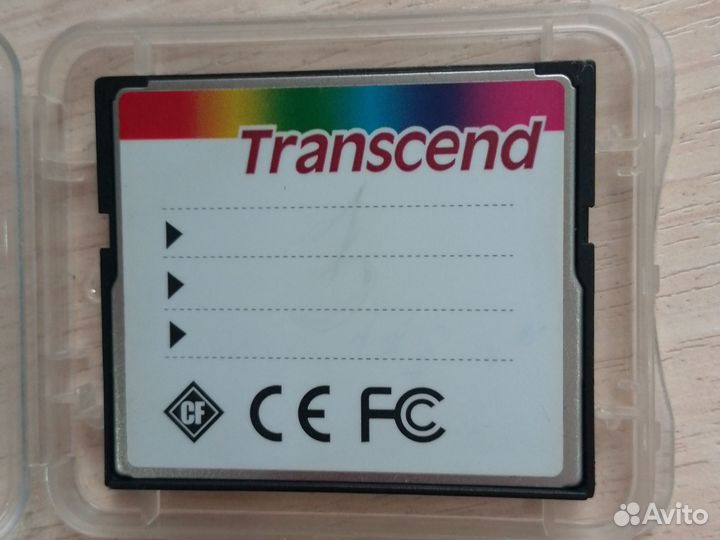 Карта памяти Compact Flash Transcend 16 gb