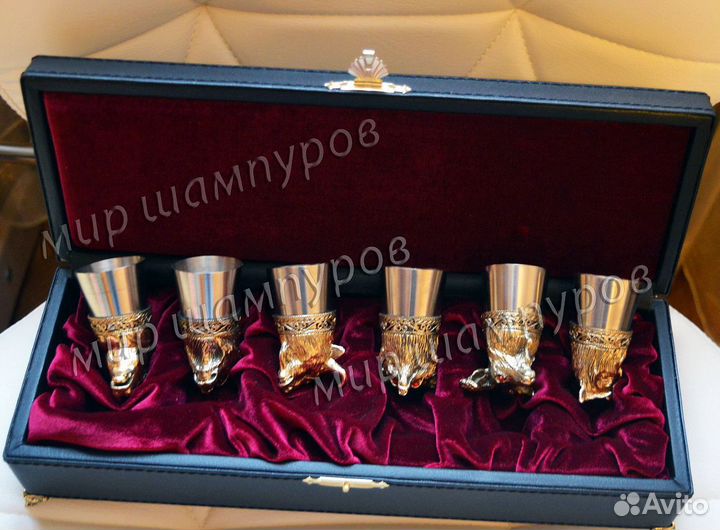 Стопки-перевертыши в шкатулке