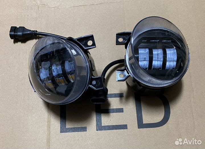 Противотуманные фары LED Volkswagen желто/белый