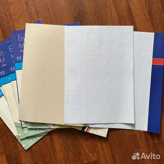 Бумага миллиметровая А3 9 папок по 10 шт