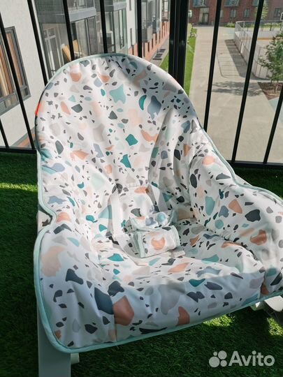 Шезлонг кресло качалка 3 в 1 fisher price