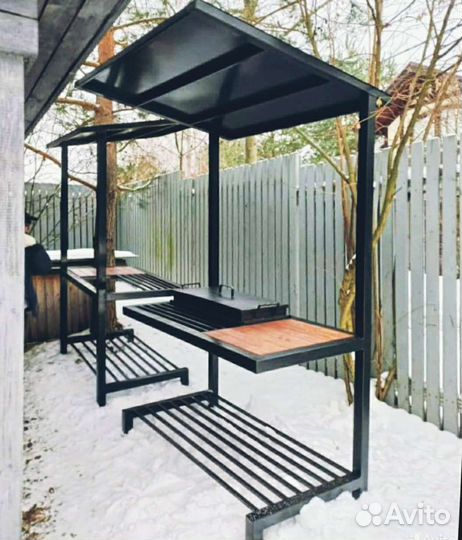 Мангал лофт