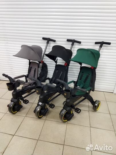 Новый трехколесный велосипед складной