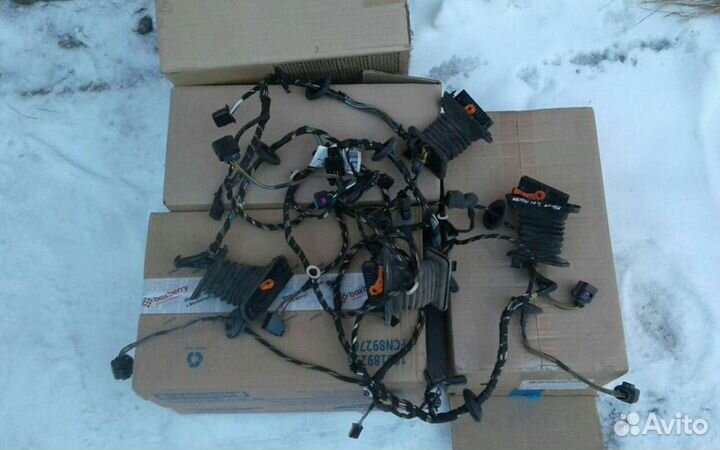 Шкода фабия жгут проводов дверей