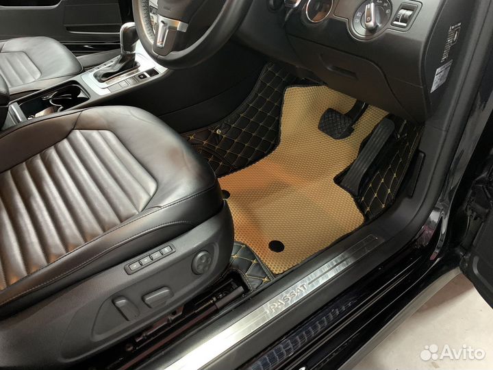 3d коврики в салон Volkswagen Passat