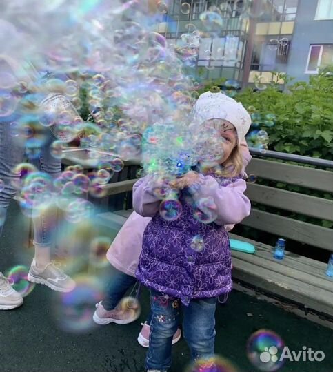 Пистолет для мыльных пузырей