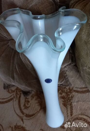 Ваза (цветное стекло )