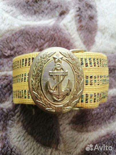 Ремень парадный морской