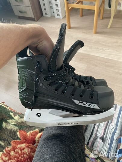 Коньки хоккейные nordway 39 размер