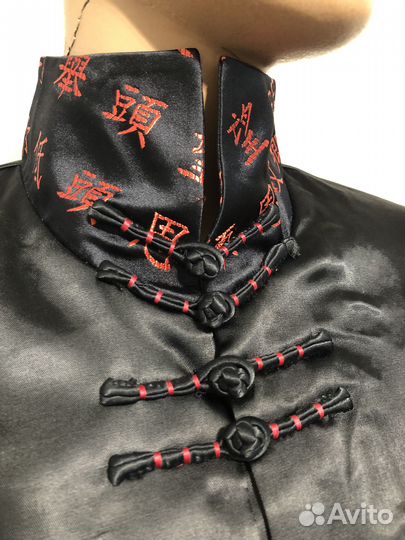 Пиджак китайский черный