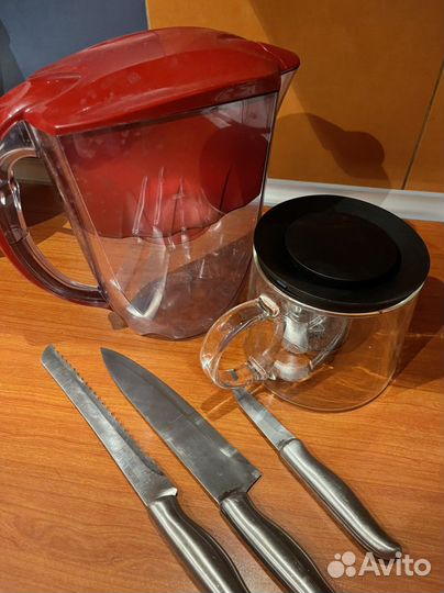 Кухонные ножи/ фильтр/ заварник