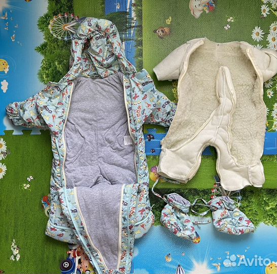 Комбинезон зимний детский новый